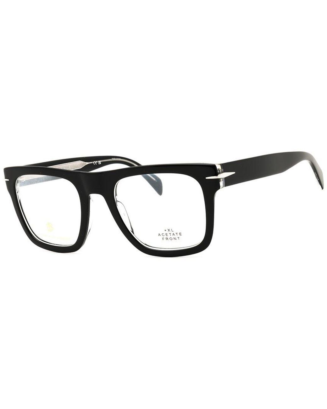 David Beckham Black 51Mm Optical Frames for men