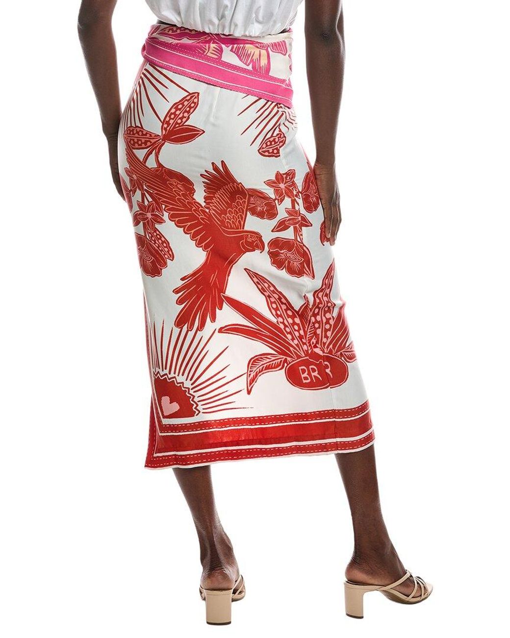 Farm Rio Red Skirt
