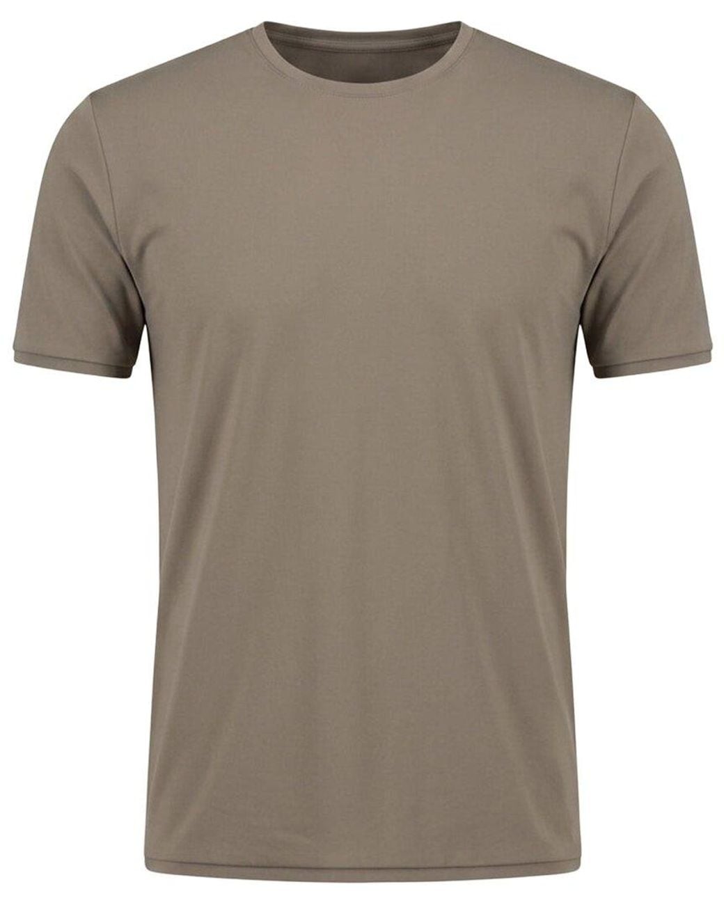 Ron Tomson Gray Tailored Crew Neck T-Shirt for men