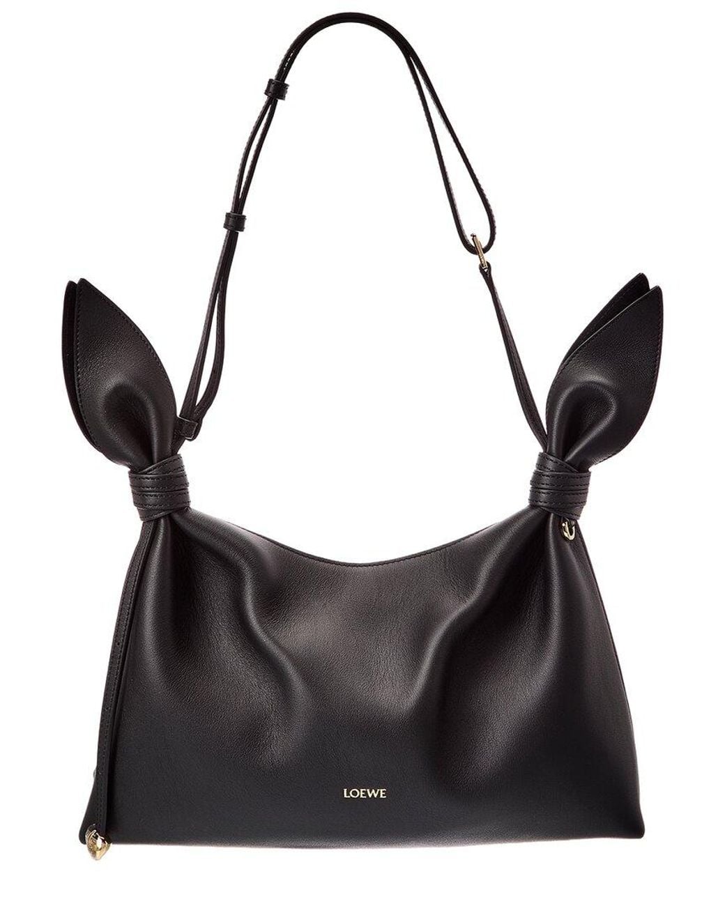 Loewe Black Scarf Medium Shoulder Bag