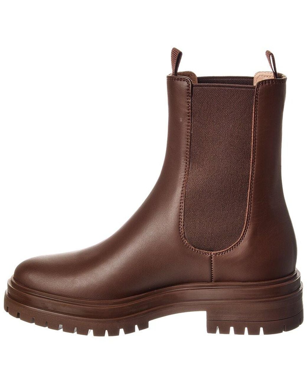 Gianvito Rossi Brown Chester Leather Boot