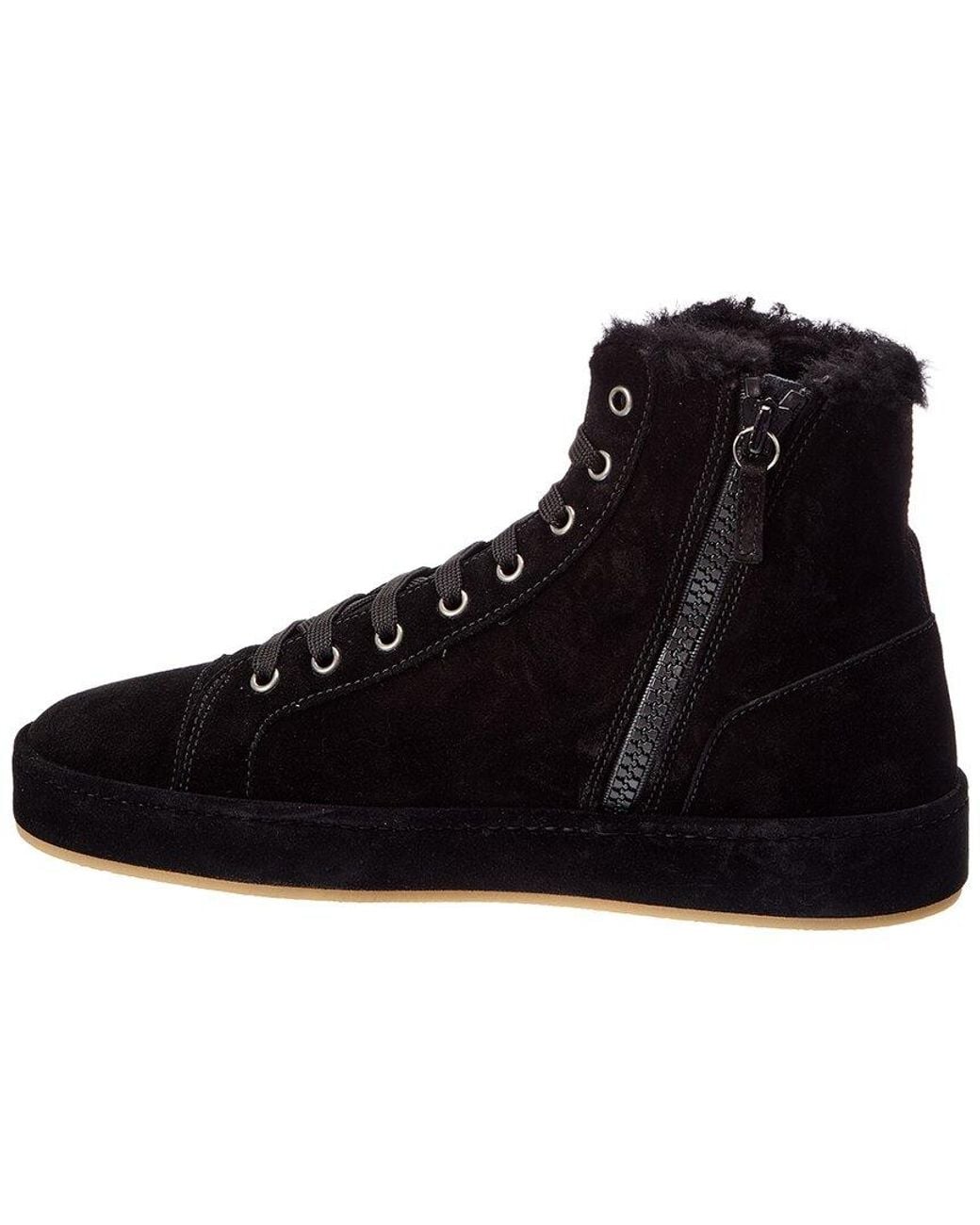Giuseppe Zanotti Black Gz/City Suede High-Top Sneaker for men