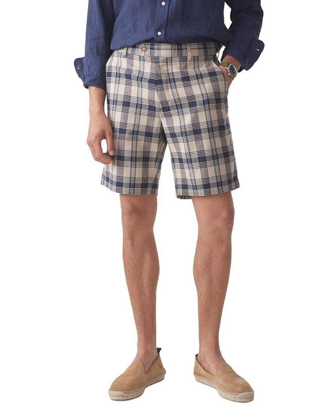 J.McLaughlin Blue Oliver Short for men