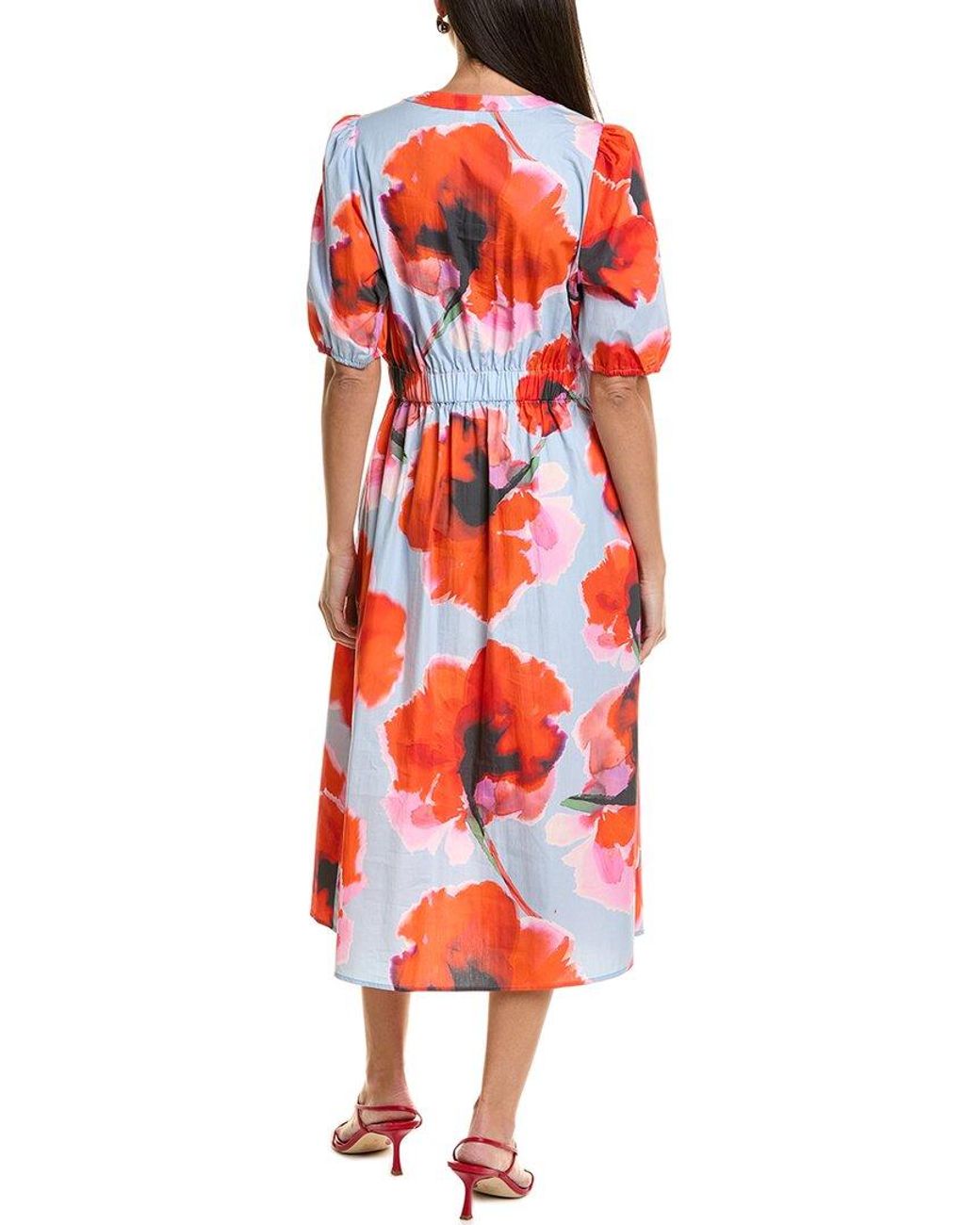Hutch Red Anett Midi Dress