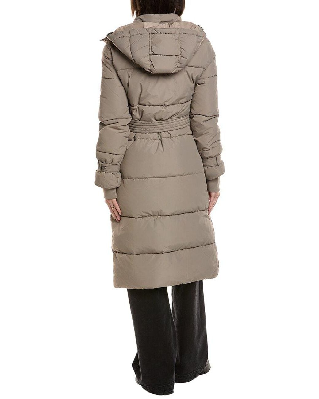 Noize Natural Long Puffer Jacket