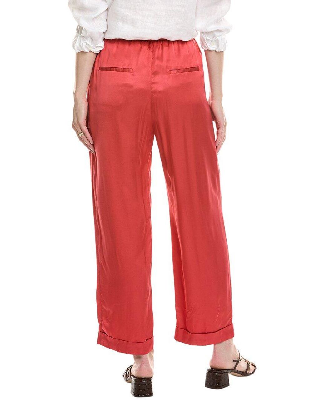 Peserico Red Trouser