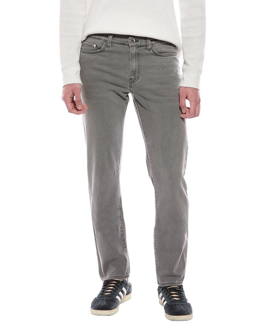 BLK DNM Gray Steal Straight Jean for men