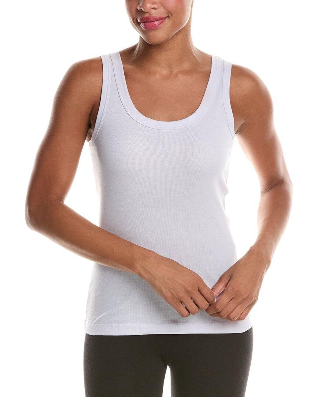 Hanro White Sleep & Lounge Tank