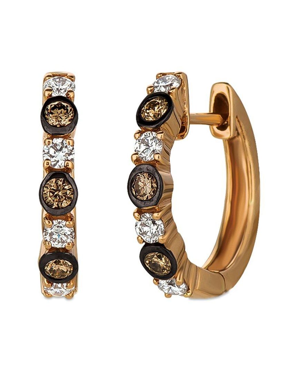 Le Vian Metallic 14K Rose 0.59 Ct. Tw. Diamond Nude Palette Earrings