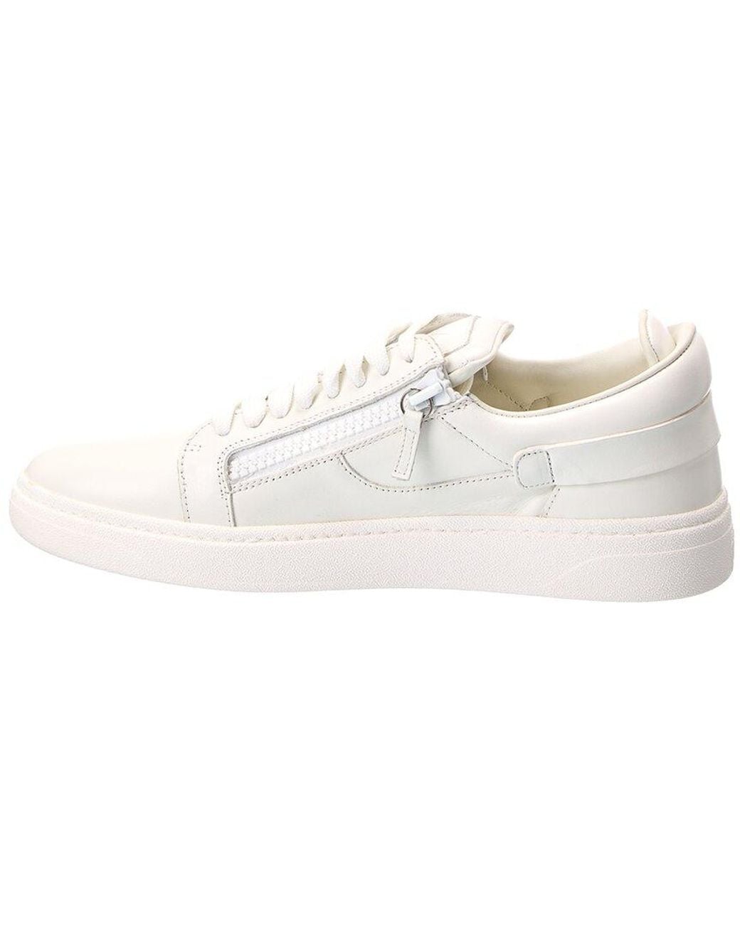 Giuseppe Zanotti White Gz/94 Leather Sneaker for men
