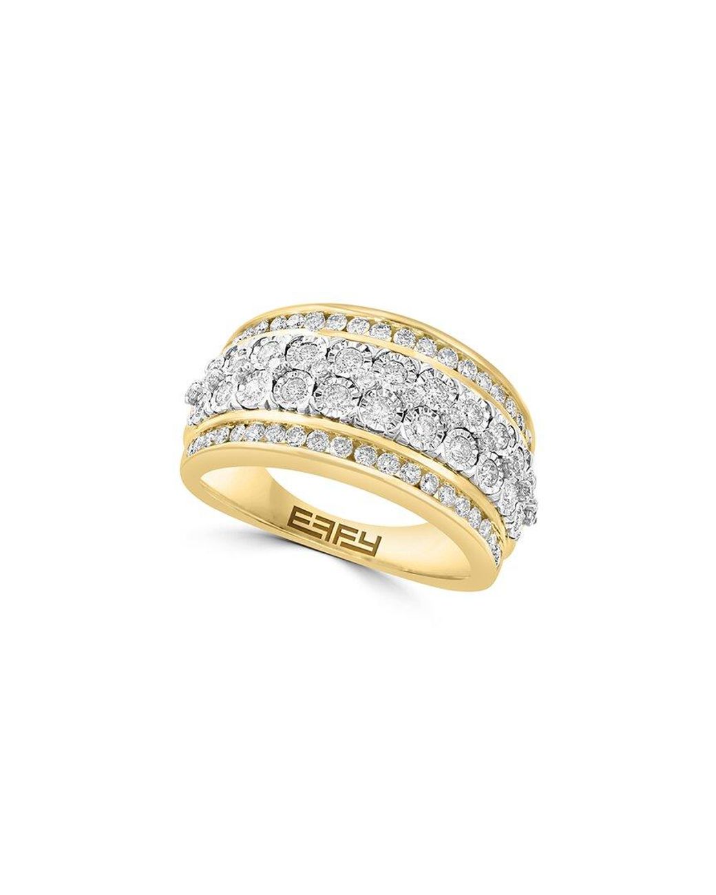 Effy Fine Jewelry White 14K 0.97 Ct. Tw. Diamond Ring