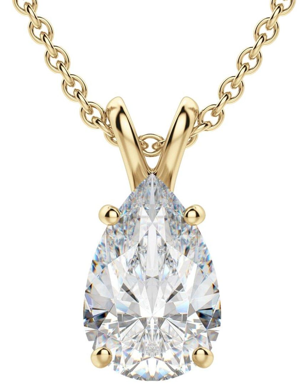Lab Grown Diamonds Metallic 14K 6.00 Ct. Tw. Lab-Grown Diamond Necklace