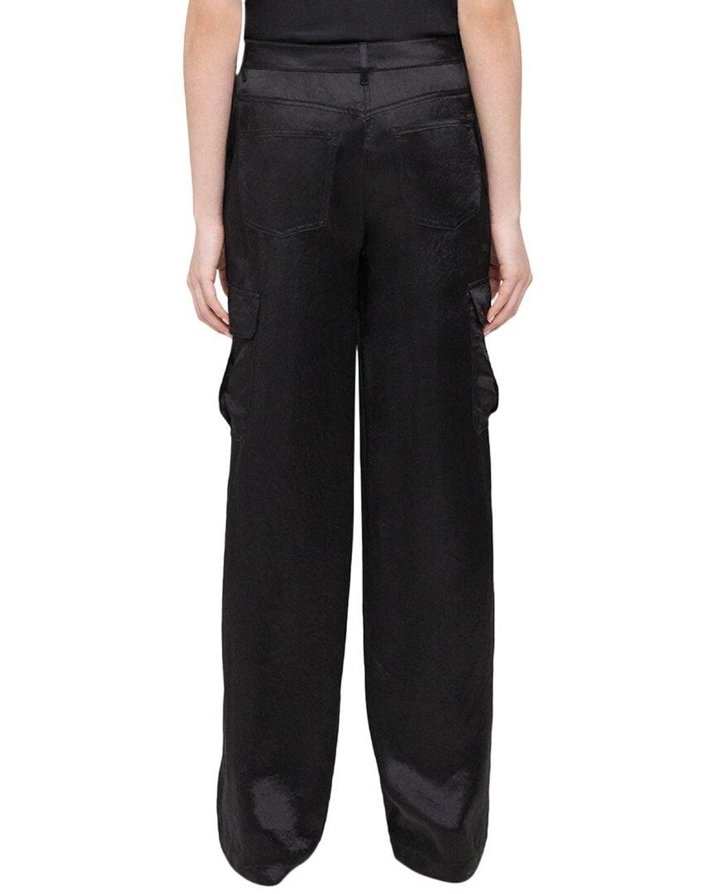 Theory Black Cargo Pant