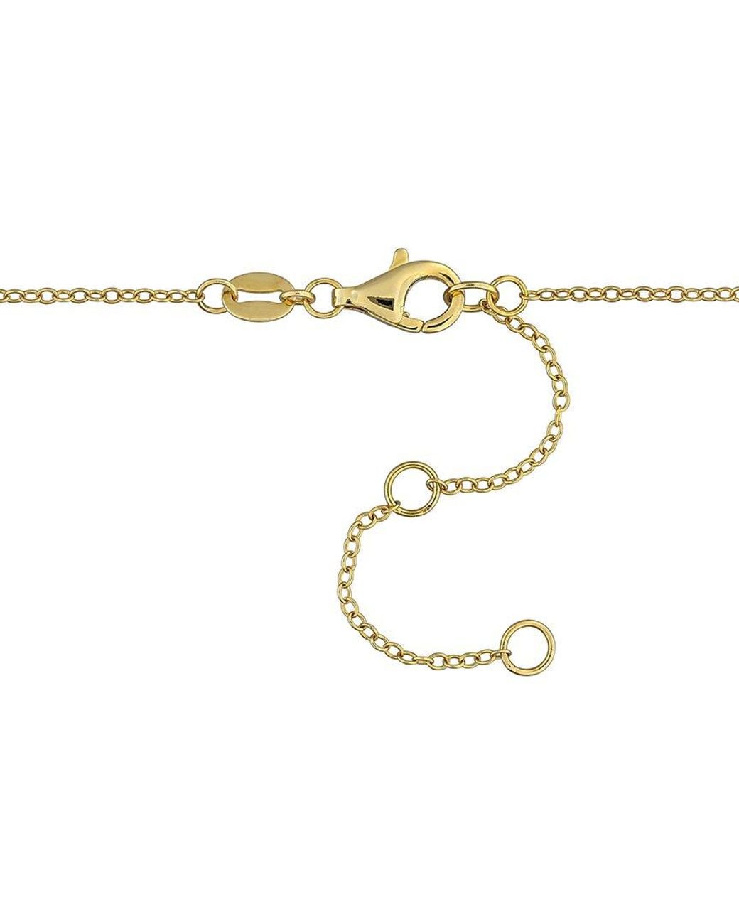 Created Forever Metallic 1.00 Ct. Tw. Lab-Grown Diamond Plated Necklace