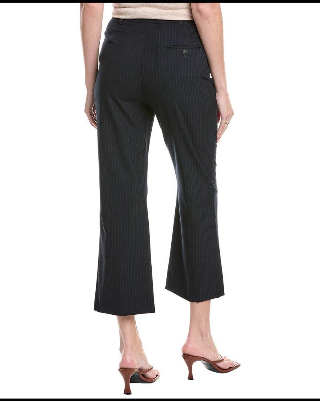 3.1 Phillip Lim Black Tailored Cropped Pant