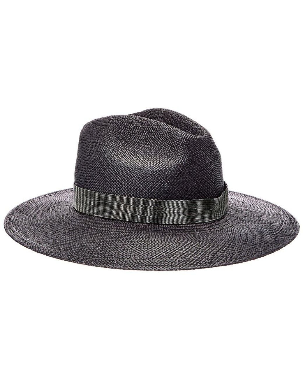 Brunello Cucinelli Black Hat