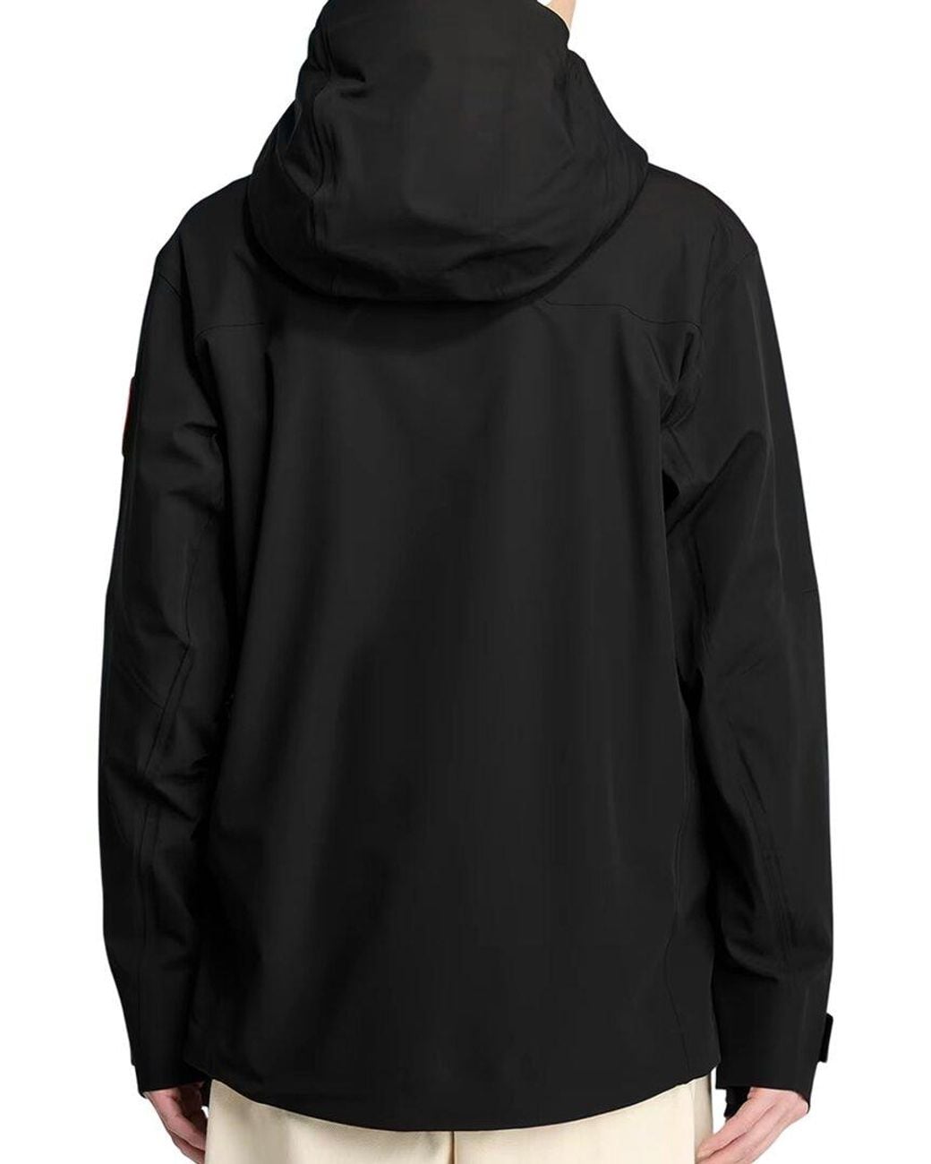 Canada Goose Black Rupert Rain Jacket for men