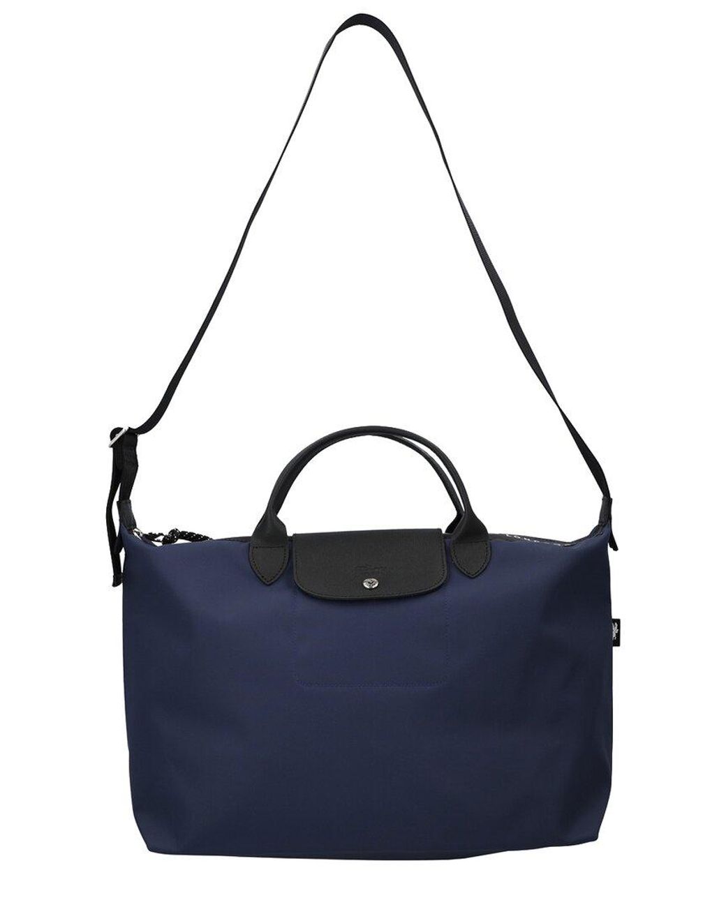 Longchamp Le Pliage Energy Xl Canvas Bag in Blue | Lyst