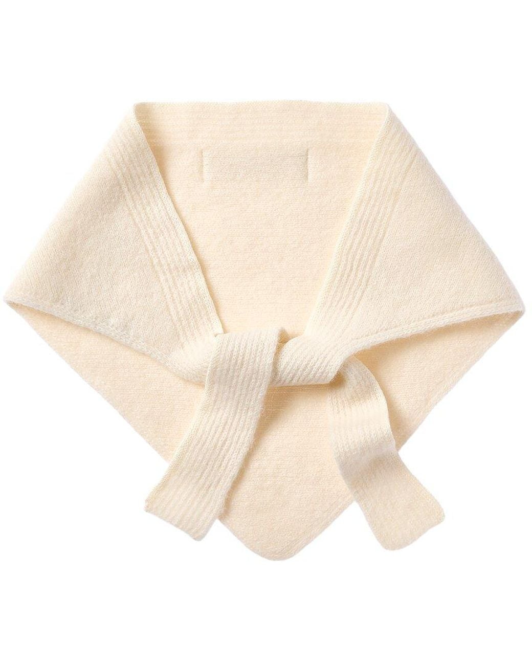 Jacquemus Natural Alpaca & Wool-Blend Scarf