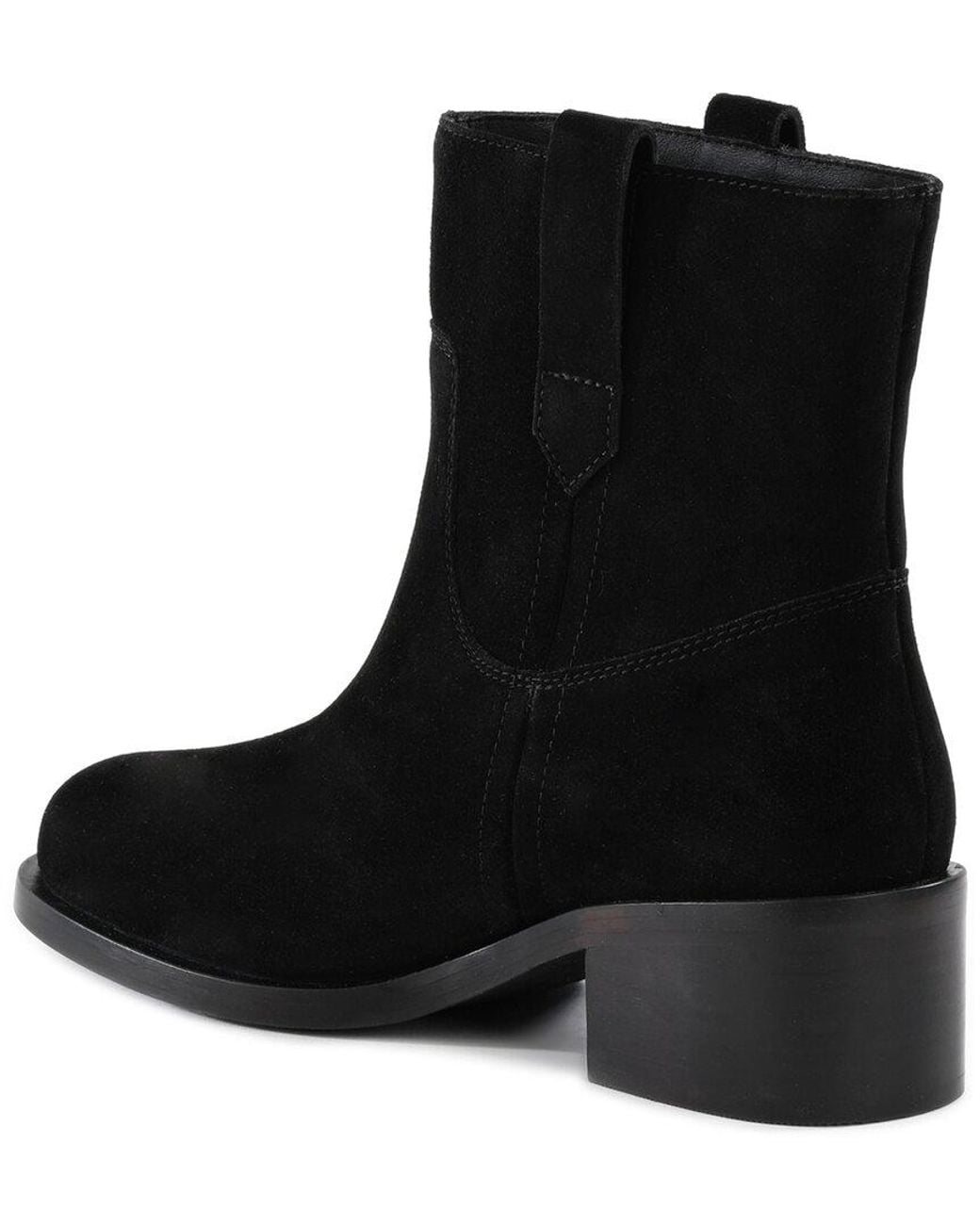 Seychelles Black Mid Suede Boot