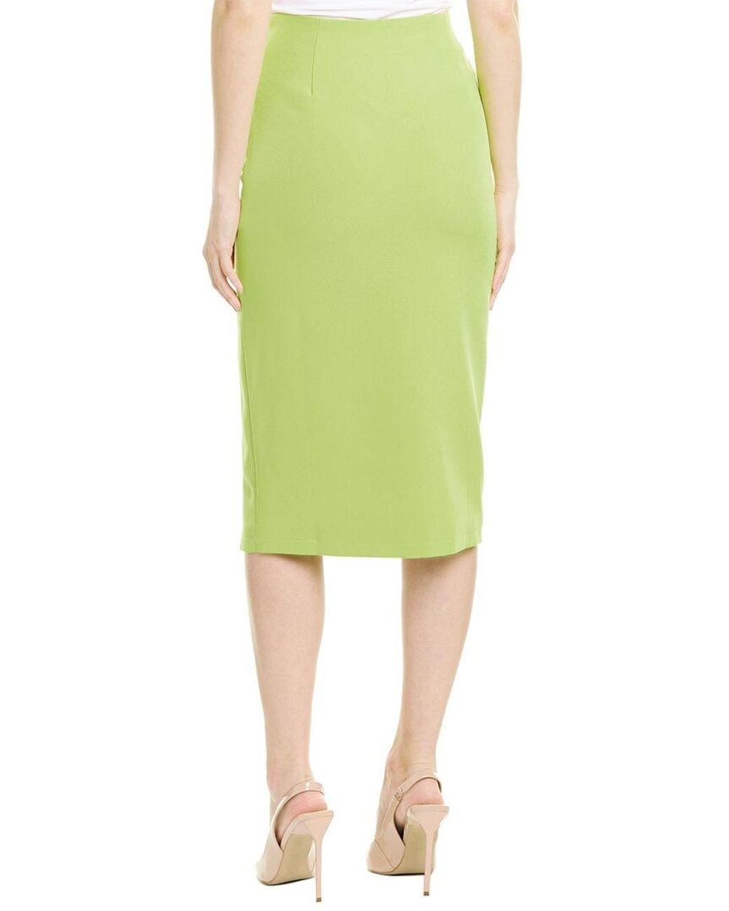 Gracia Yellow Midi Skirt