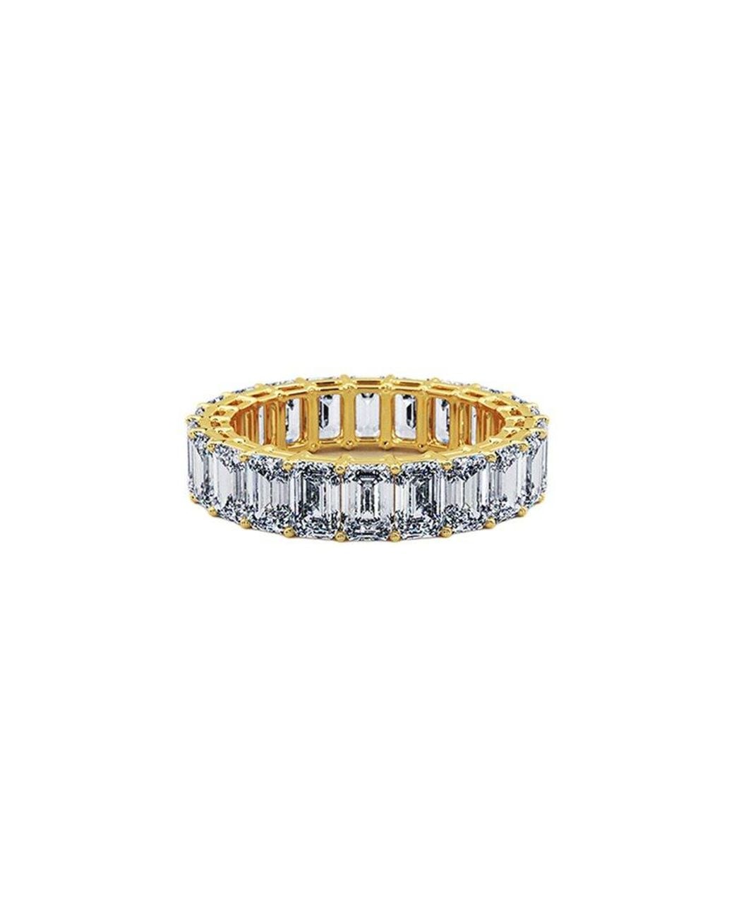 Lab Grown Diamonds White 14K 5.30 Ct. Tw. Lab-Grown Diamond Eternity Ring