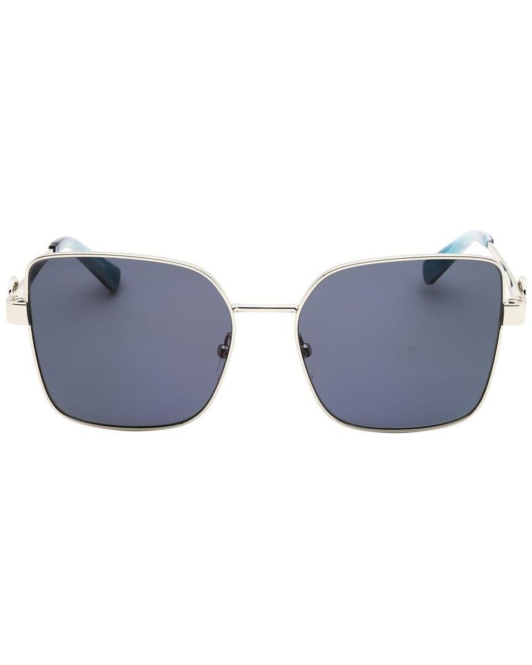 Longchamp Blue 56Mm Sunglasses