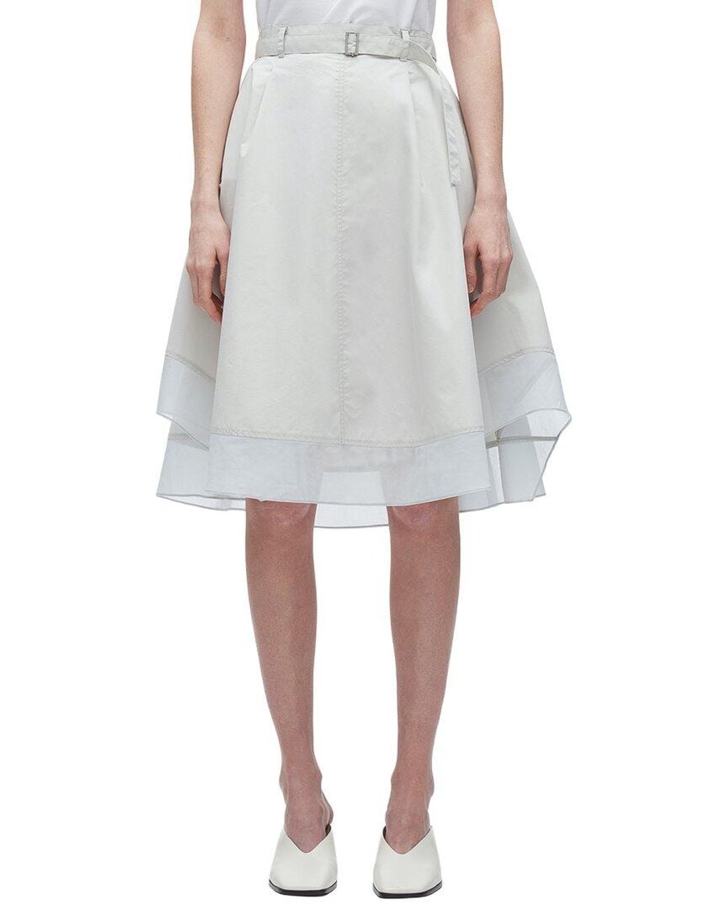 3.1 Phillip Lim White Skirt
