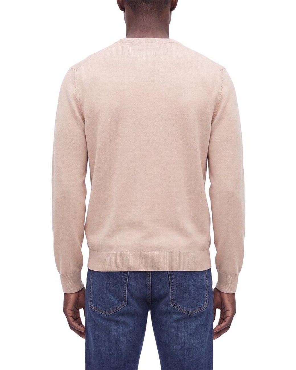 N.Peal Cashmere Blue Burlington Cashmere V-Neck Sweater for men