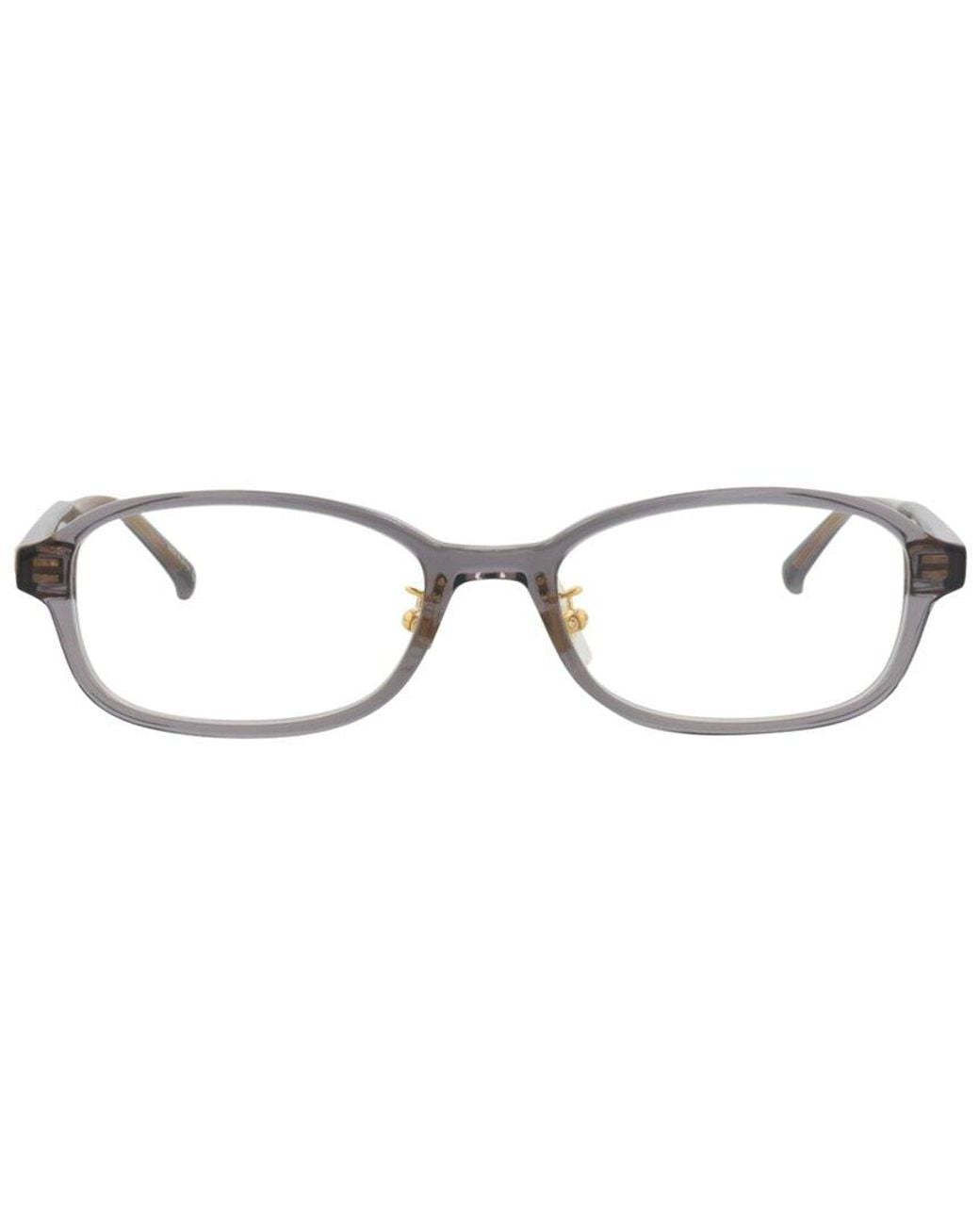 Dunhill White 54Mm Optical Frames for men