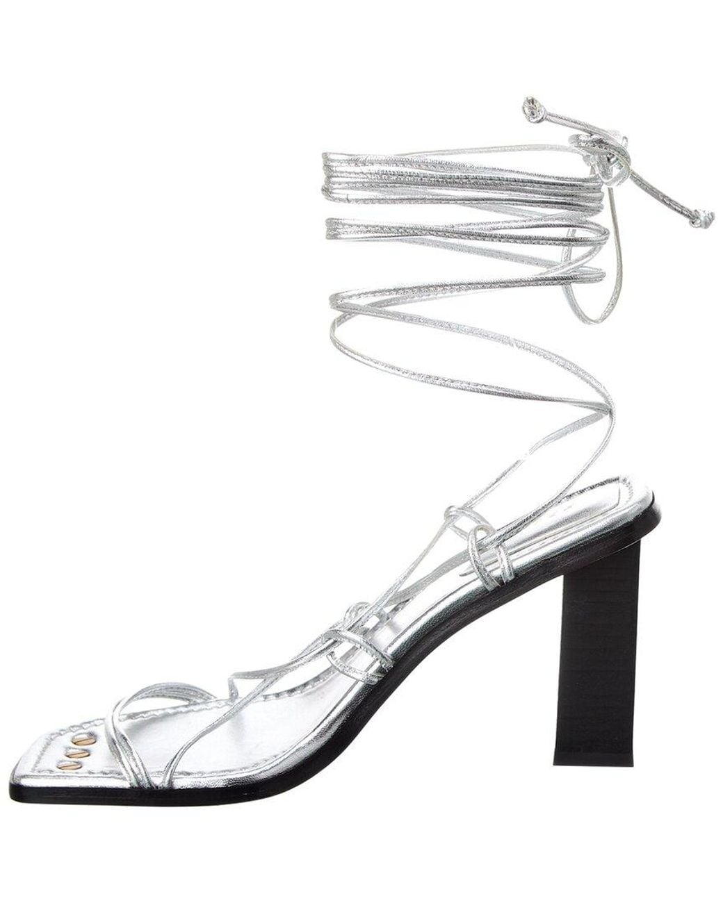 FRAME White Le Doheny Leather Sandal