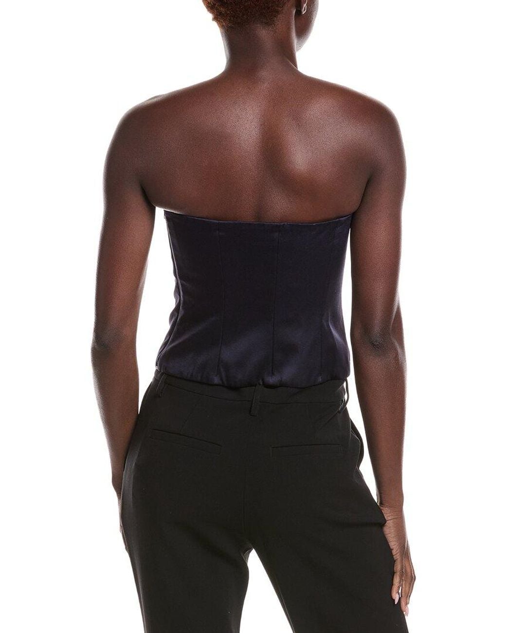 Brunello Cucinelli Blue Tube Top