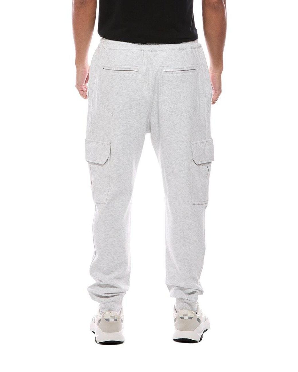 Brunello Cucinelli Gray Lounge Cargo Pant for men