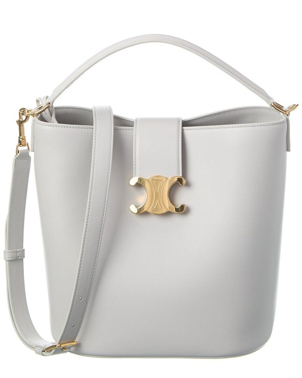 セリーヌ Celine Medium Louise Bucket Bag MEDIUM BUCKET LOUISE IN SMOOTH CALFSKIN - TAN | CELINE