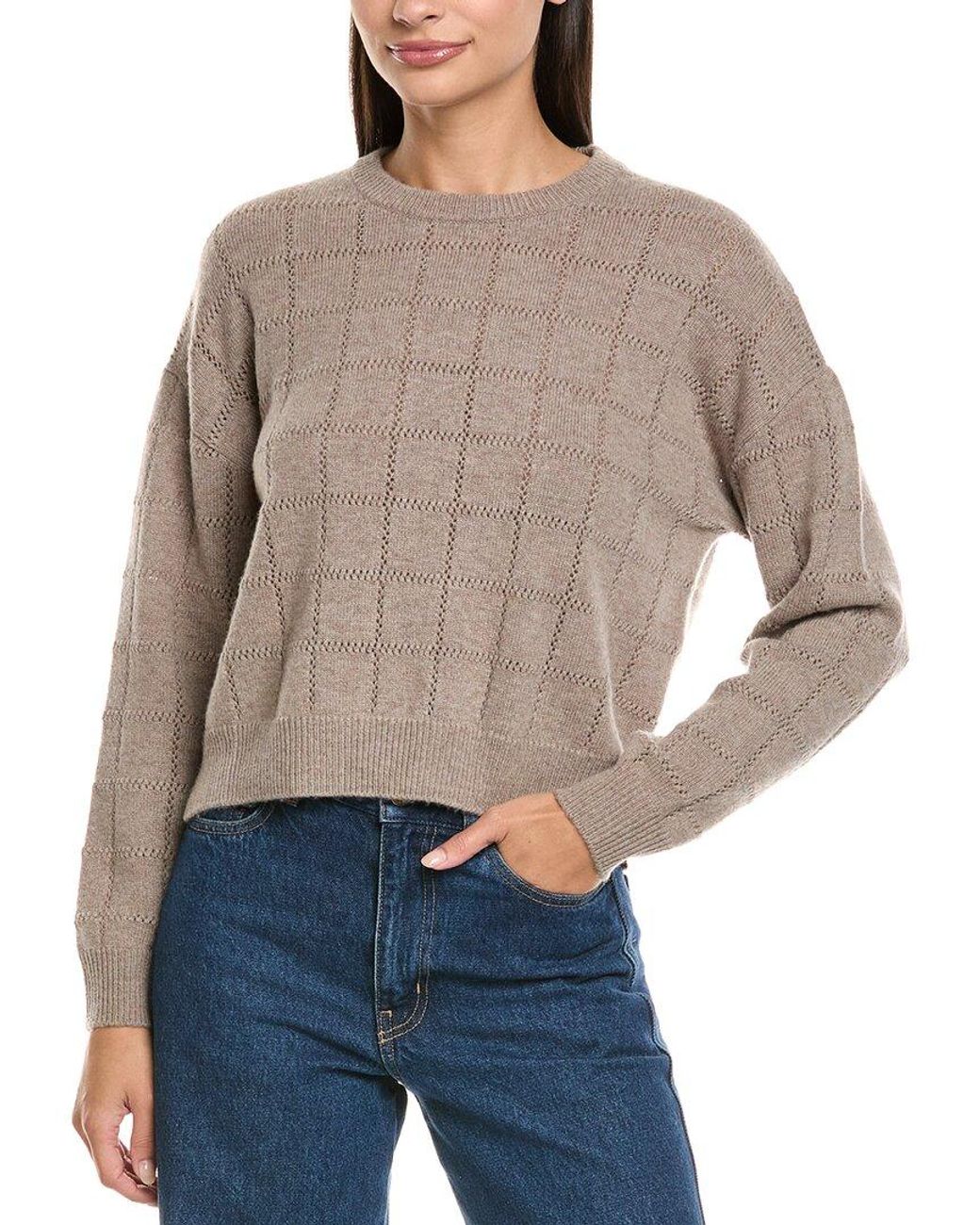 NAADAM Gray Wool & Cashmere-Blend Sweater