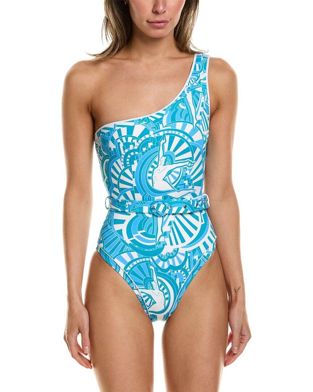 Paolita Cosmic Dancer Tulip One piece in Blue Lyst UK