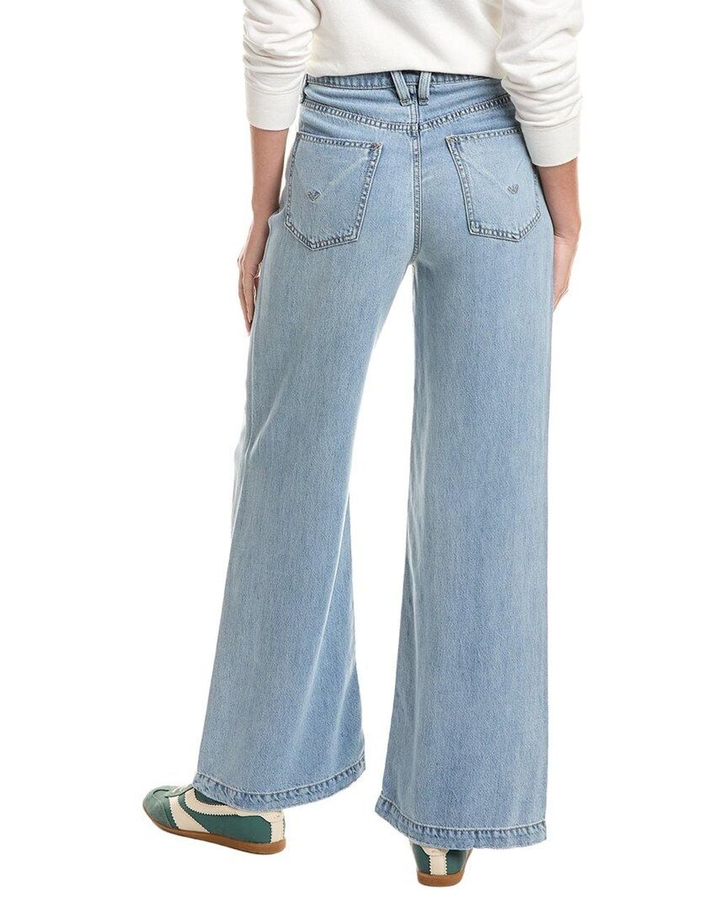 Hudson Blue Jodie Loose Fit Wide Leg Jean