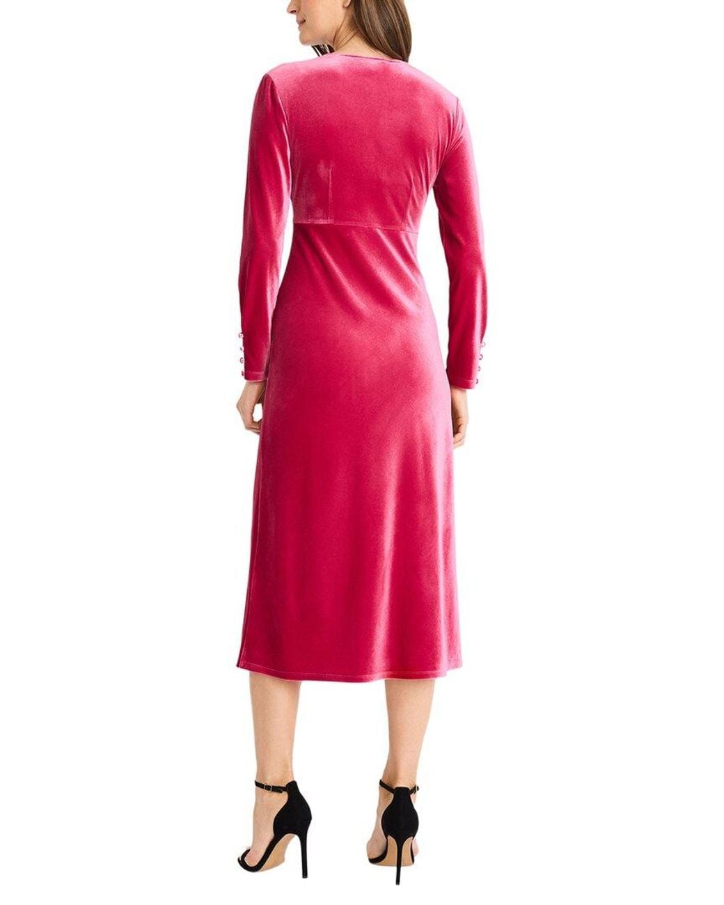 Maggy London Pink Midi Dress