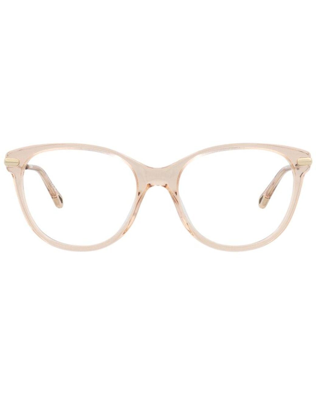 Chloé White 53Mm Optical Frames