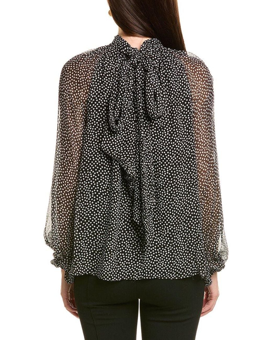 Ramy Brook Gray Suzanne Silk Top