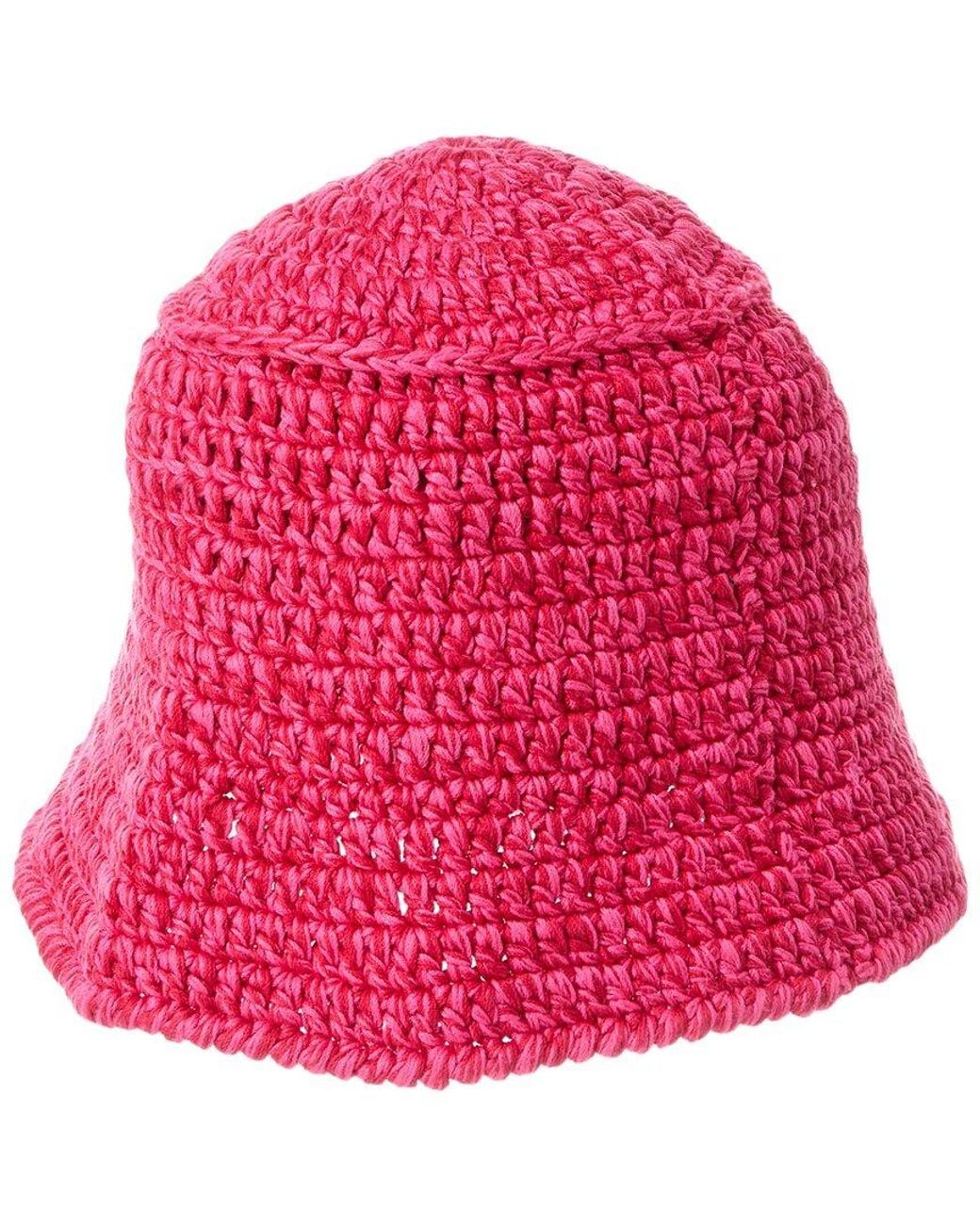 Dolce & Gabbana Red Dg Logo Bucket Hat