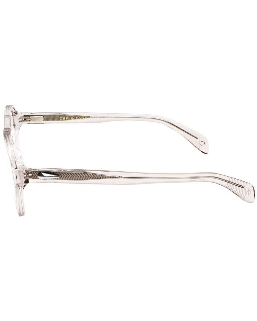 Rag & Bone Metallic 51Mm Optical Frames