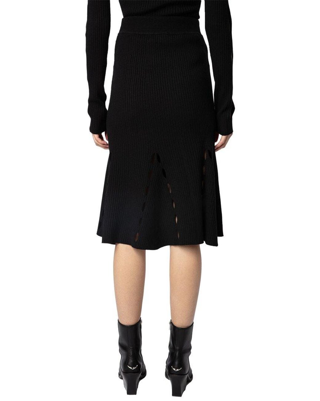 Zadig & Voltaire Black Ginza We Skirt