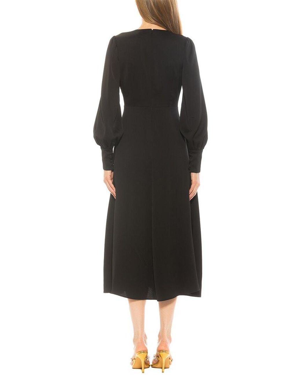 Alexia Admor Black Sophie A-Line Dress