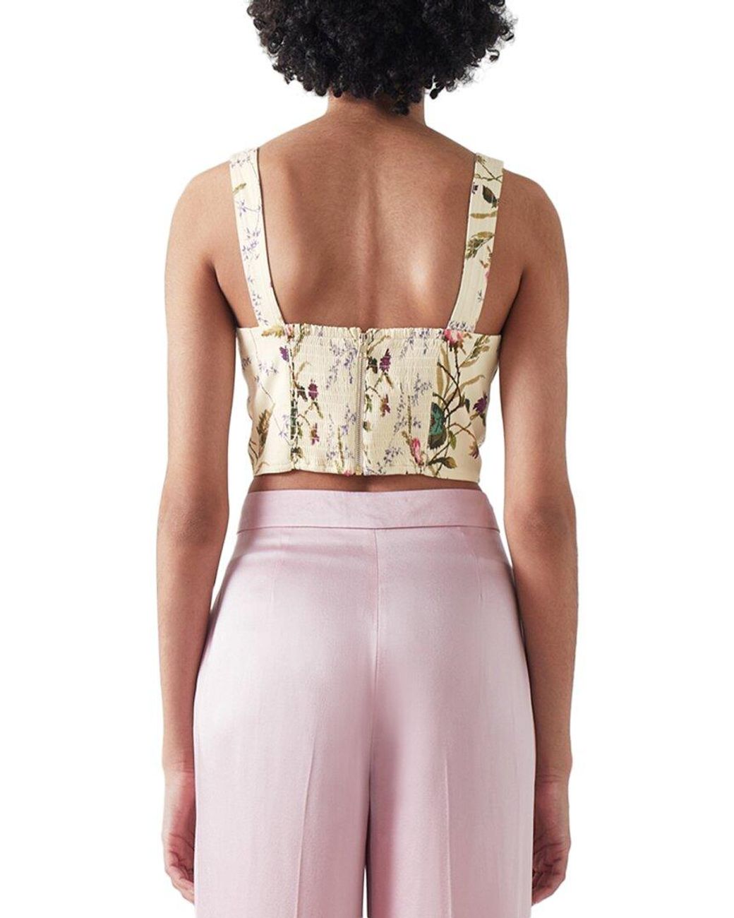 L.K.Bennett Purple L.K.Bennett Eloise Woven Top
