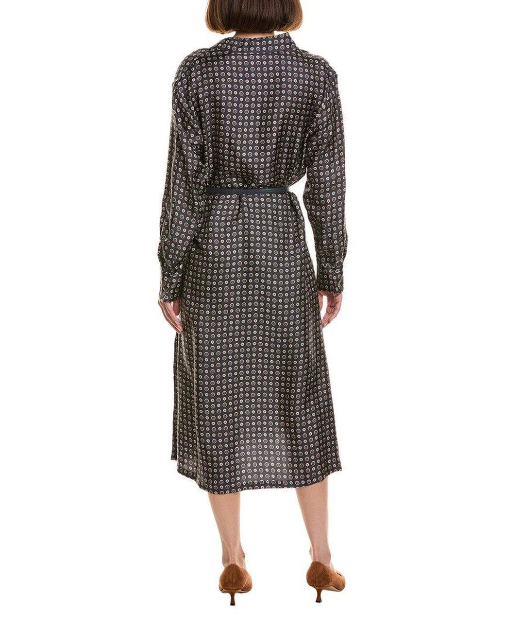 Max Mara Black Mister Silk Dress