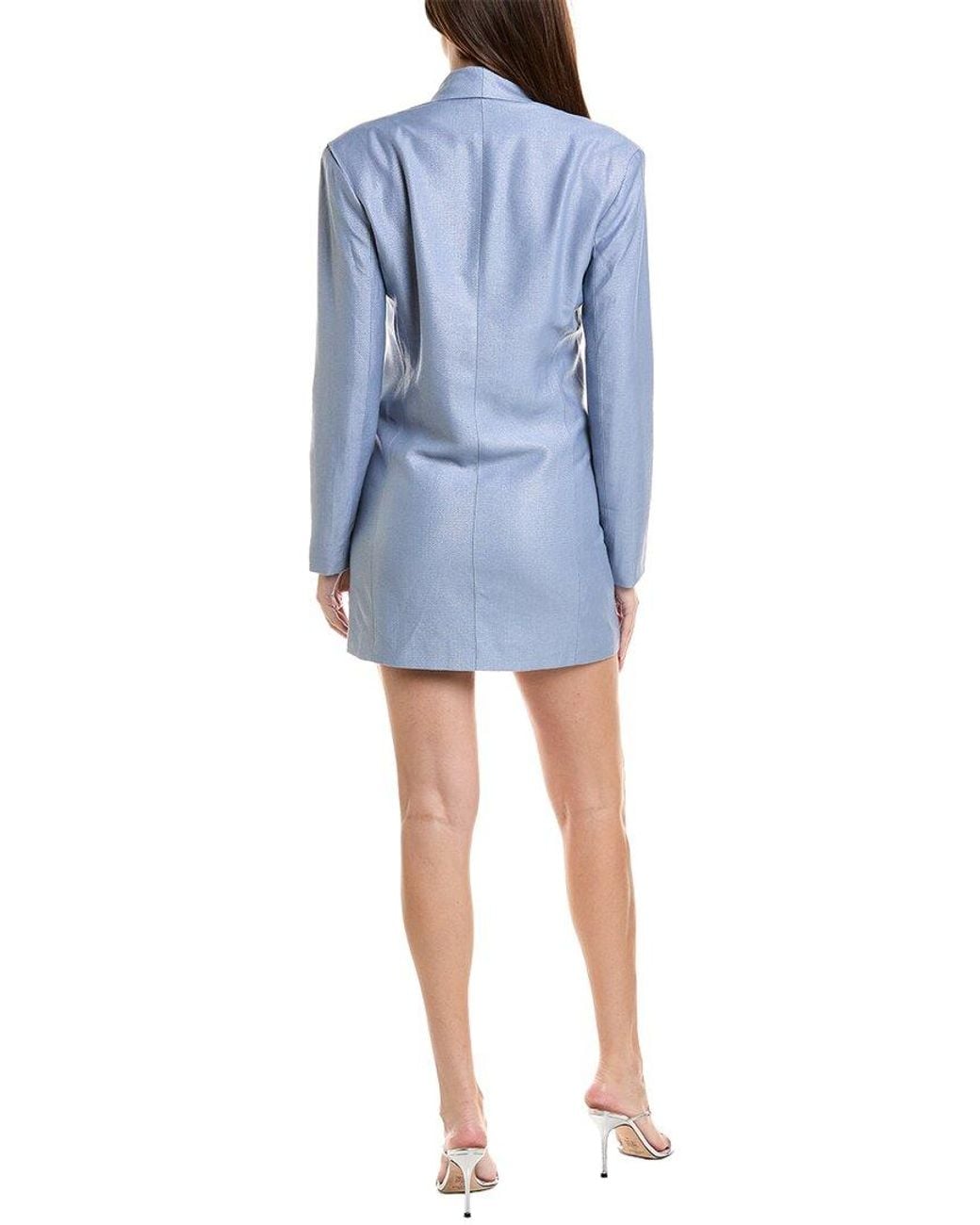Sabina Musayev Blue Equinox Mini Dress