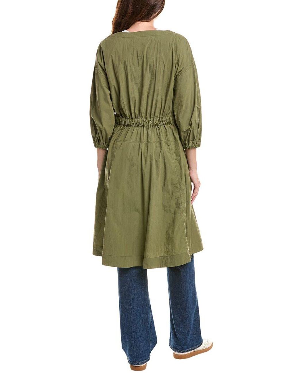 Moncler Green Maxi Jacket