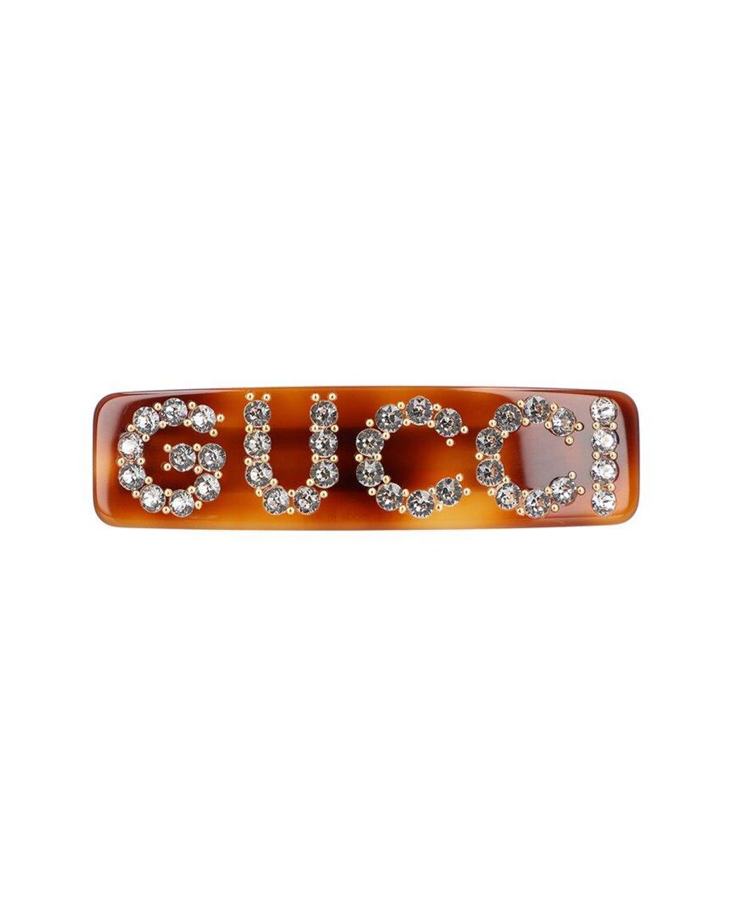 Gucci Hair Clip in Orange | Lyst