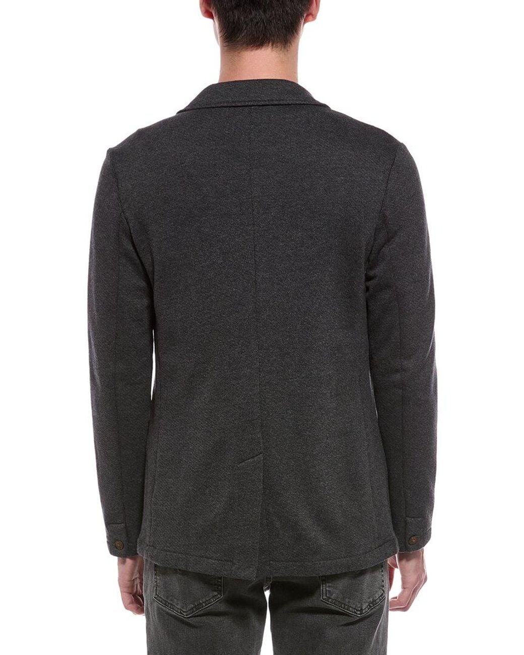 Faherty Brand Black Inlet Knit Blazer for men